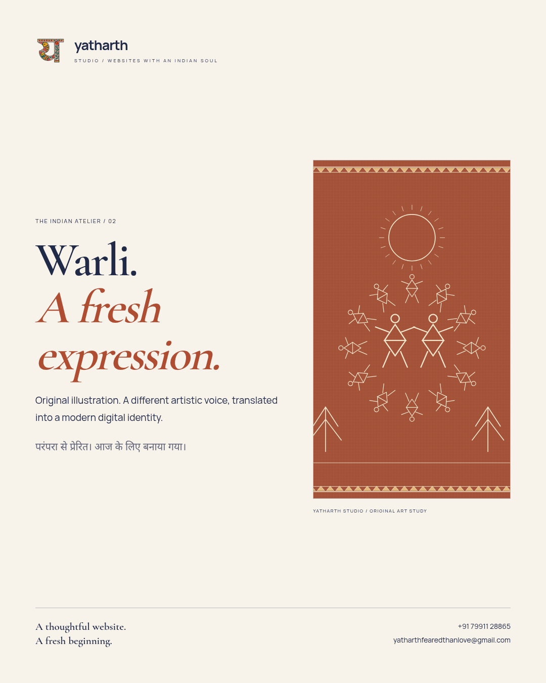 Warli / Studio art campaign